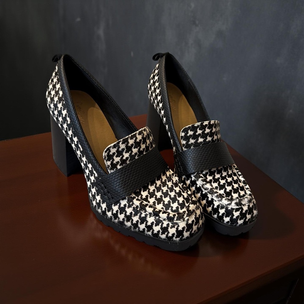 Crown Vintage Houndstooth Loafers - Picture 5 of 5